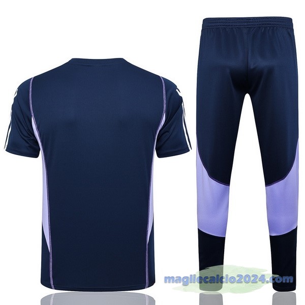 Entrenamiento Set Completo Cruzeiro 2023 2024 Blu Navy Purpureo Poco Prezzo