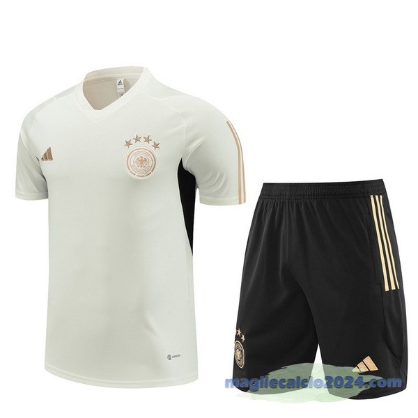 Entrenamiento Set Completo Germania 2023 Giallo I Nero Poco Prezzo