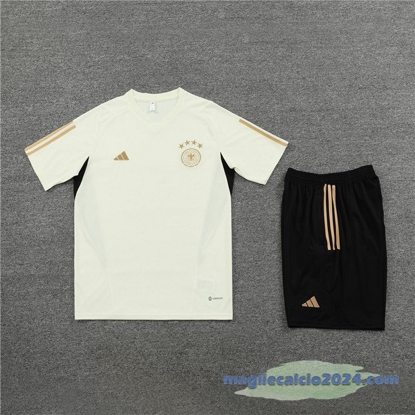 Entrenamiento Set Completo Germania 2023 Giallo I Nero Poco Prezzo