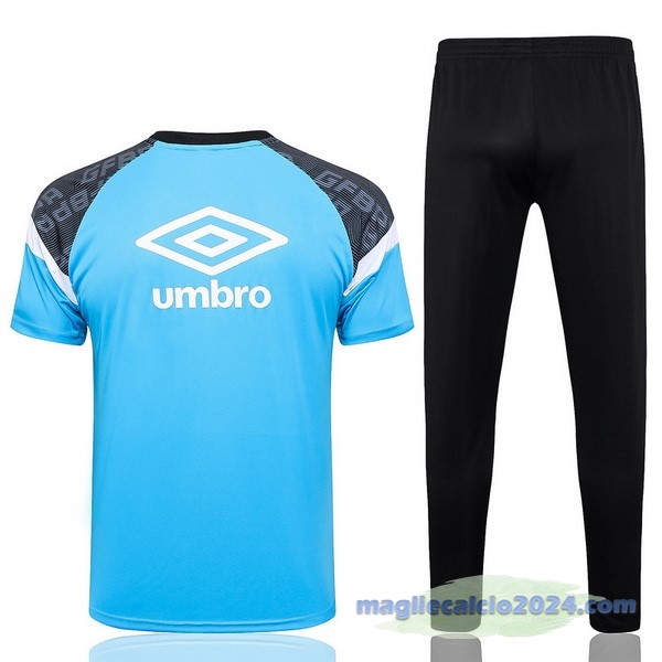 Entrenamiento Set Completo Grêmio 2023 2024 Blu Nero Poco Prezzo