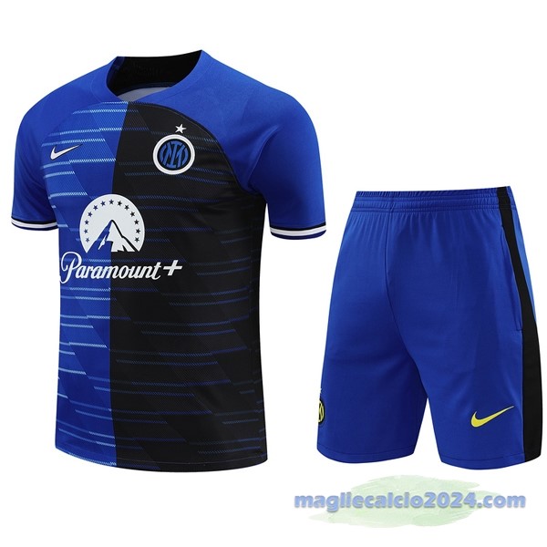 Entrenamiento Set Completo Inter Milán 2023 2024 Blu Poco Prezzo