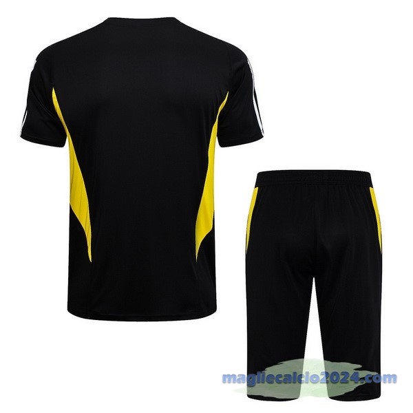Entrenamiento Set Completo Juventus 2023 2024 Nero I Giallo Poco Prezzo
