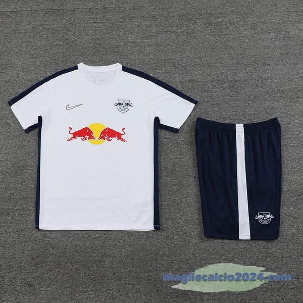 Entrenamiento Set Completo Leipzig 2023 2024 Bianco Blu Poco Prezzo