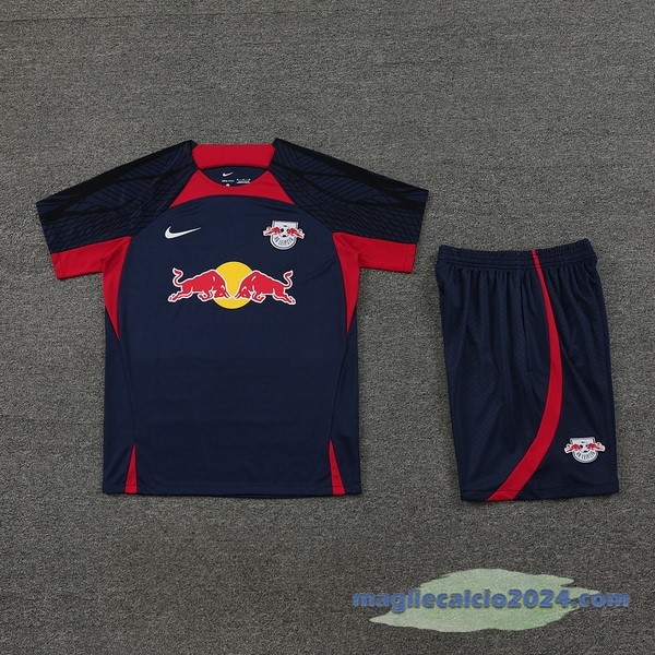 Entrenamiento Set Completo Leipzig 2023 2024 Blu Navy Poco Prezzo