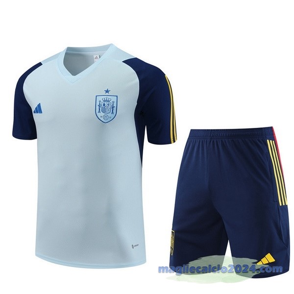 Entrenamiento Set Completo Spagna 2023 I Blu Poco Prezzo