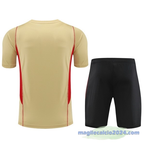 Entrenamiento Set Completo São Paulo 2023 2024 Giallo Rosso Nero Poco Prezzo