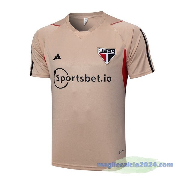 Entrenamiento São Paulo 2023 2024 Giallo Arancione Poco Prezzo