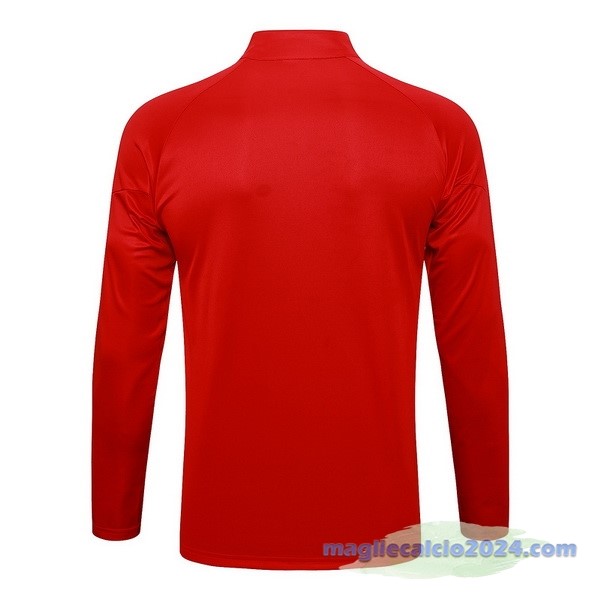 Felpa Allenamento AC Milan 2023 2024 I Rosso Poco Prezzo