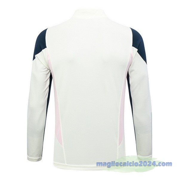 Felpa Allenamento Ajax 2023 2024 Verde Luce Blu Poco Prezzo