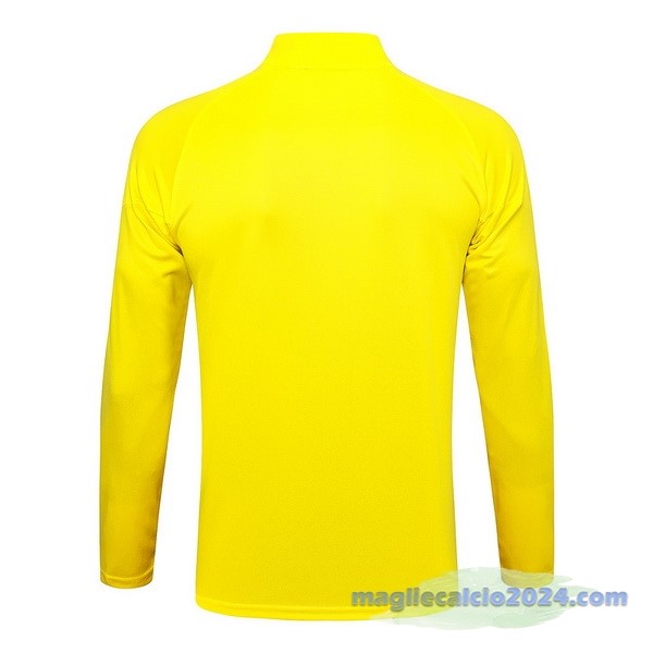Felpa Allenamento Borussia Dortmund 2023 2024 Giallo I Nero Poco Prezzo