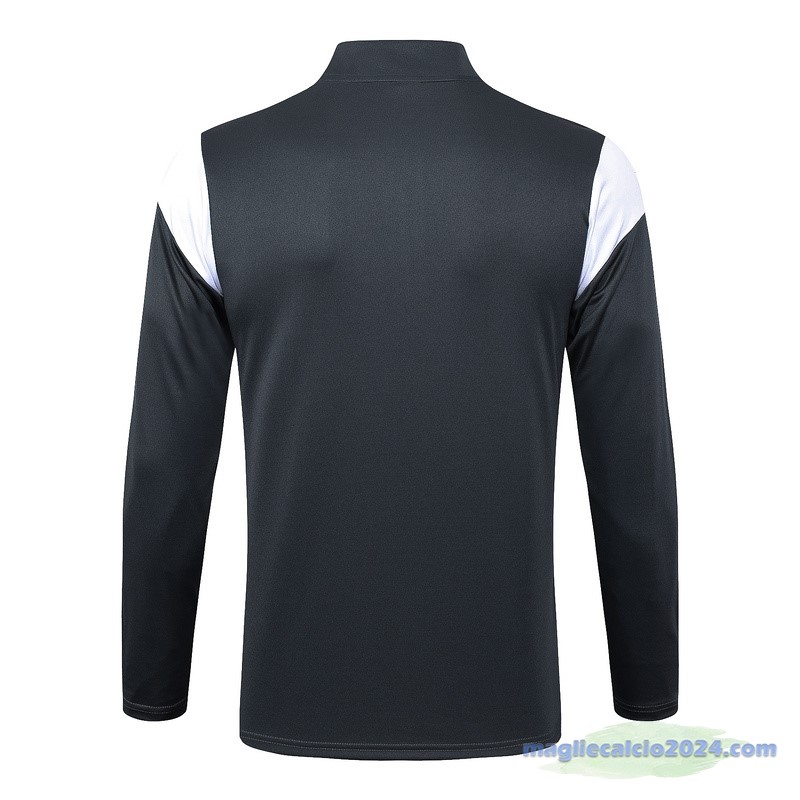 Felpa Allenamento Borussia Dortmund 2023 2024 Grigio Giallo Poco Prezzo