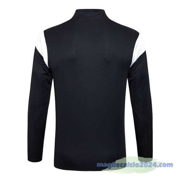 Felpa Allenamento Borussia Dortmund 2023 2024 Nero Giallo Bianco Poco Prezzo