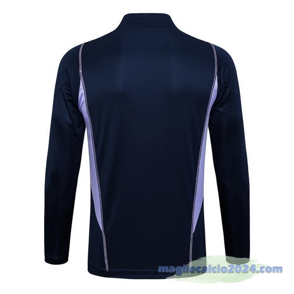 Felpa Allenamento Cruzeiro 2023 2024 Blu Navy Purpureo Poco Prezzo