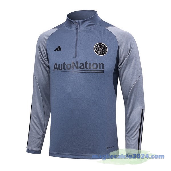 Felpa Allenamento Inter Miami 2023 2024 Grigio Poco Prezzo