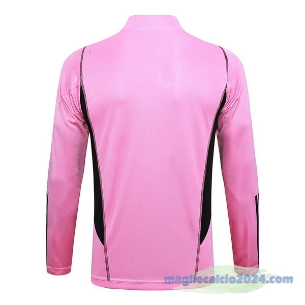 Felpa Allenamento Inter Miami 2023 2024 Nero Rosa Poco Prezzo