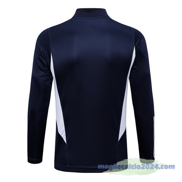 Felpa Allenamento Italia 2023 Blu Navy I Bianco Poco Prezzo