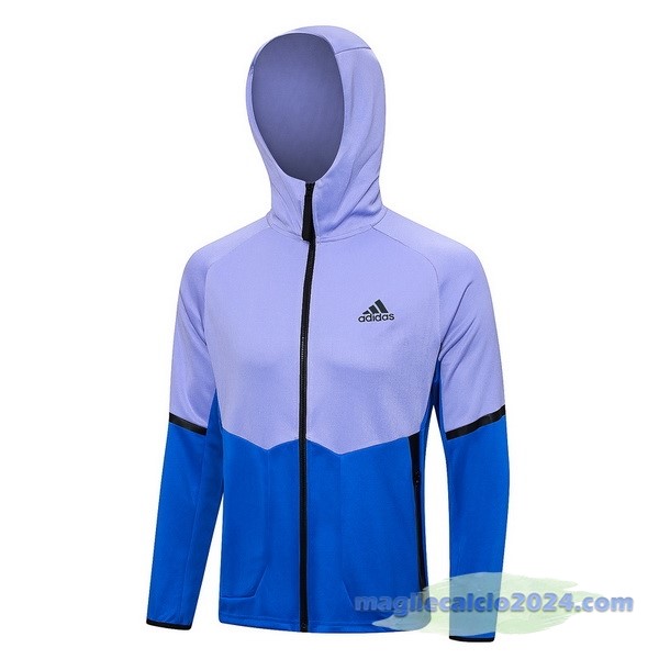 Felpa Cappuccio adidas 2023 Purpureo Blu Poco Prezzo