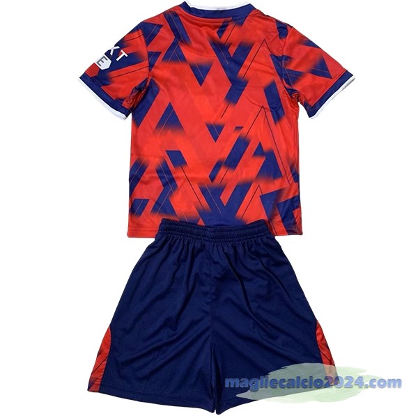 Fourth Conjunto De Bambino Rangers 2023 2024 Rosso Poco Prezzo