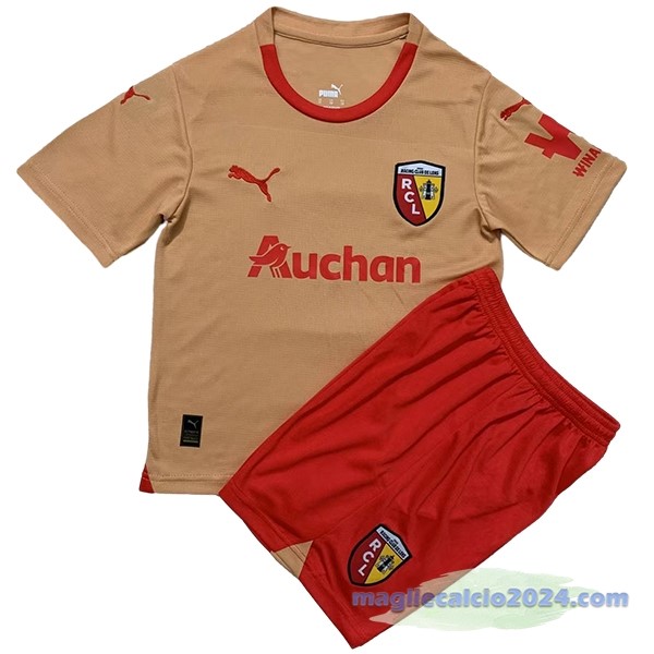 Fourth Conjunto De Uomo RC Lens 2023 2024 Arancione Poco Prezzo