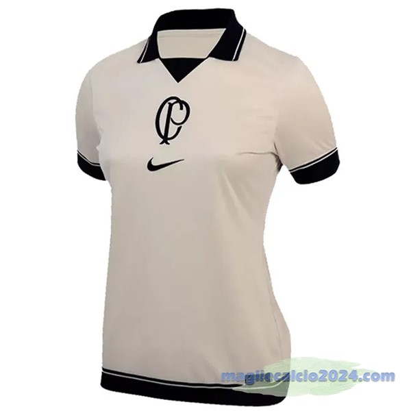 Fourth Maglia Donna Corinthians Paulista 2023 2024 Giallo Poco Prezzo