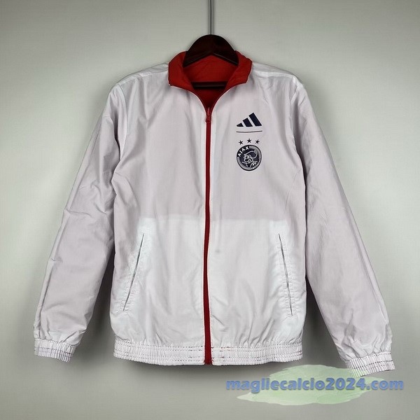Giacca a vento Arsenal 2023 2024 Rosso Bianco Poco Prezzo