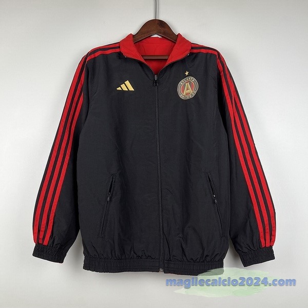 Giacca a vento Atlanta United 2023 2024 Rosso Nero Poco Prezzo