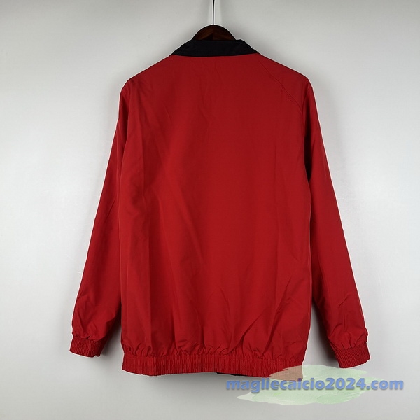 Giacca a vento Atlanta United 2023 2024 Rosso Nero Poco Prezzo