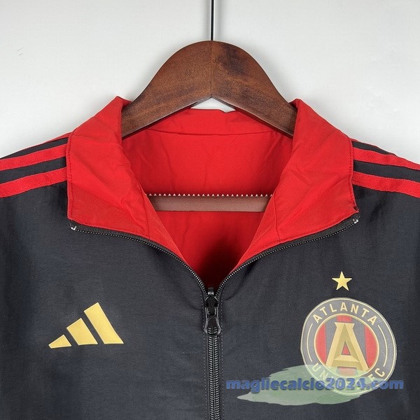 Giacca a vento Atlanta United 2023 2024 Rosso Nero Poco Prezzo