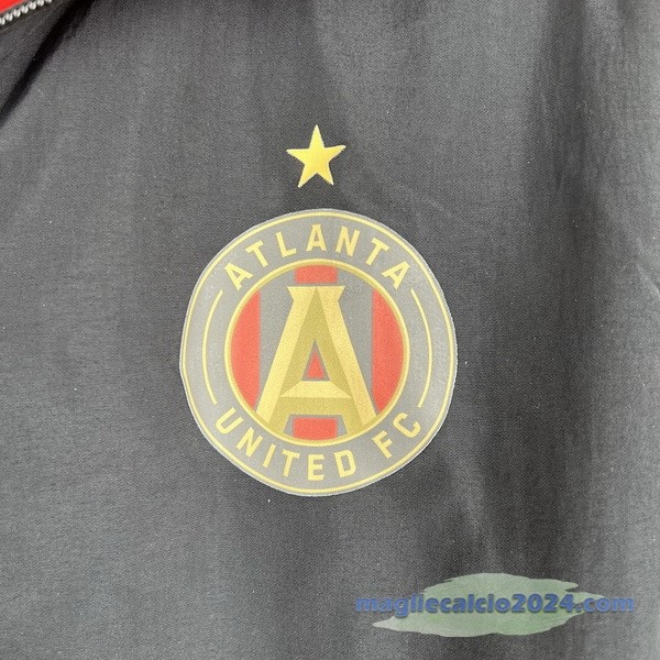 Giacca a vento Atlanta United 2023 2024 Rosso Nero Poco Prezzo