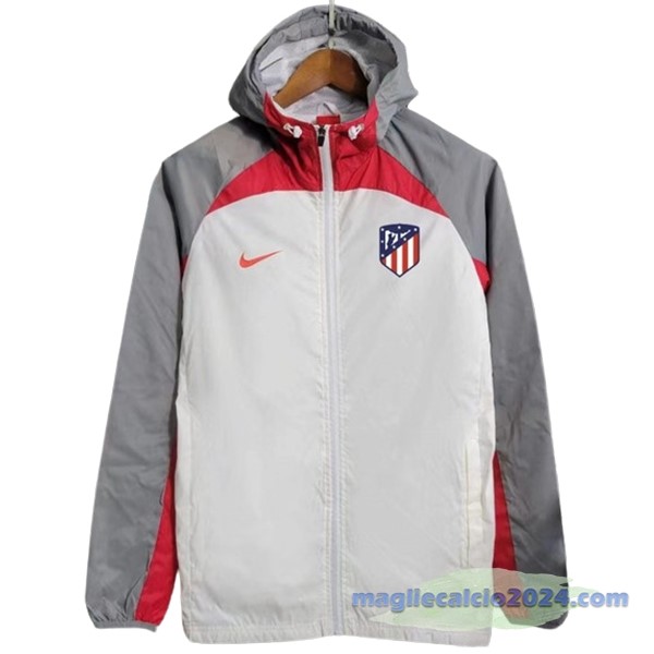 Giacca a vento Atlético Madrid 2023 2024 Bianco Poco Prezzo