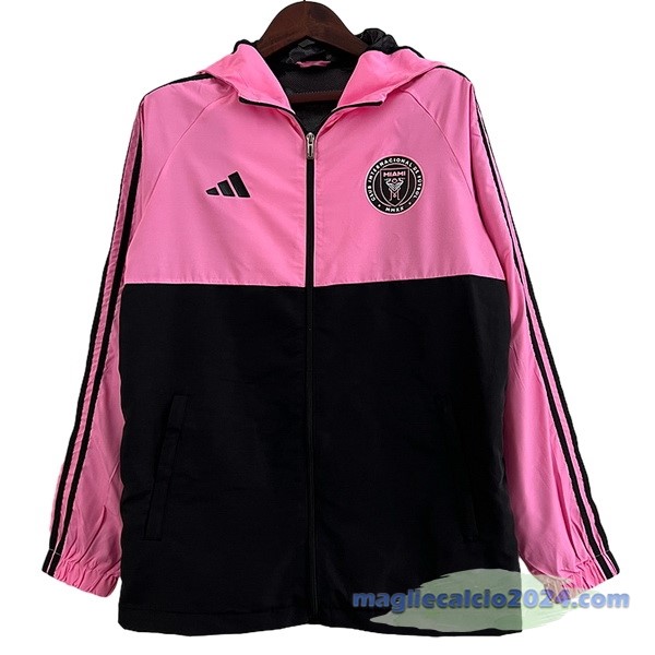 Giacca a vento Bayern Múnich 2023 2024 Rosa Nero Poco Prezzo