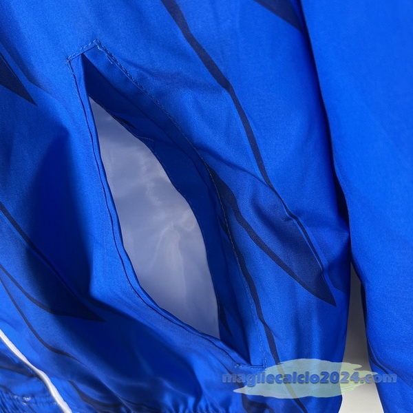 Giacca a vento Italia 2023 Blu I Bianco Poco Prezzo