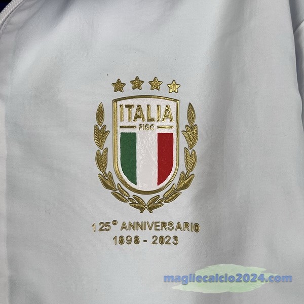 Giacca a vento Italia 2023 Blu I Bianco Poco Prezzo