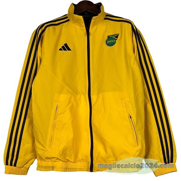 Giacca a vento Jamaica 2024 Giallo Nero Poco Prezzo