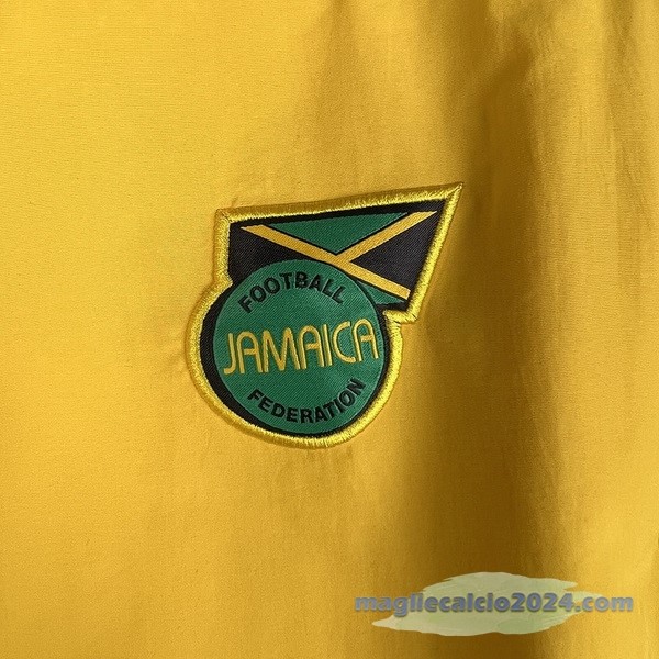 Giacca a vento Jamaica 2024 Giallo Nero Poco Prezzo