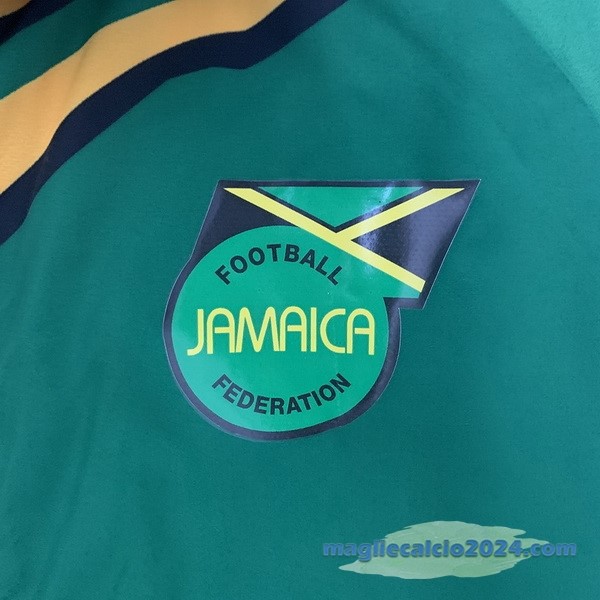 Giacca a vento Jamaica 2024 Verde Giallo Poco Prezzo