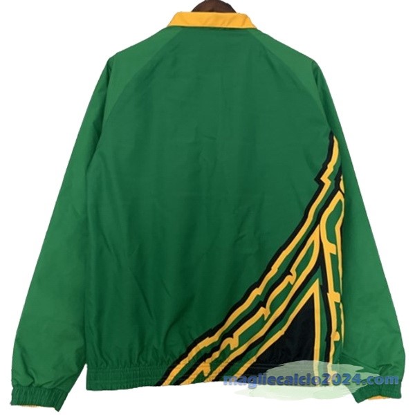 Giacca a vento Jamaica 2024 Verde Giallo Poco Prezzo
