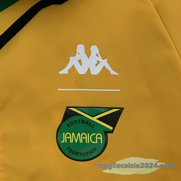 Giacca a vento Jamaica 2024 Verde Giallo Poco Prezzo