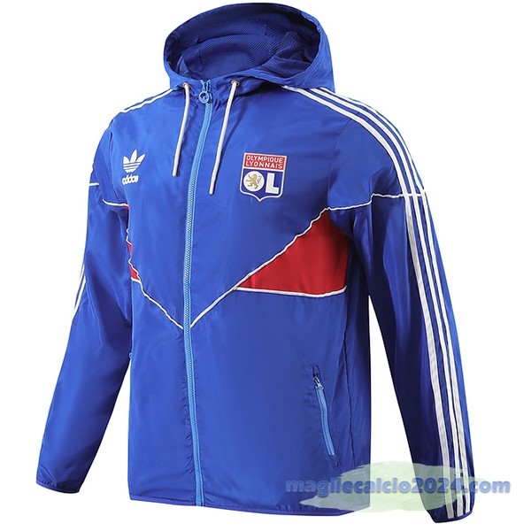 Giacca a vento Lyon 2023 2024 Blu Rosso Poco Prezzo