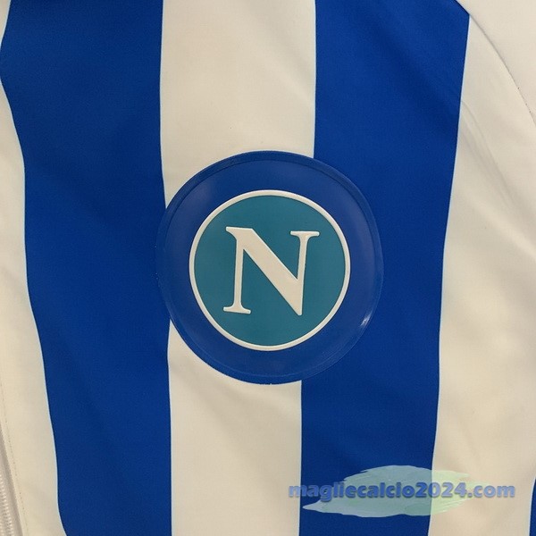 Giacca a vento Napoli 2023 2024 Blu Bianco Poco Prezzo