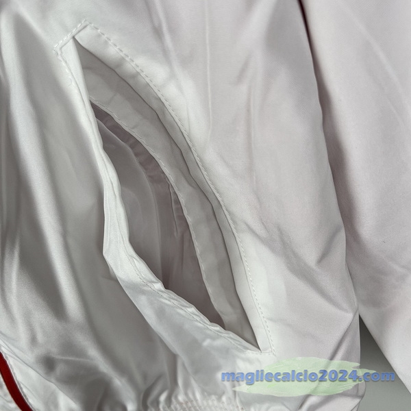 Giacca a vento São Paulo 2023 2024 Rosso Bianco Poco Prezzo