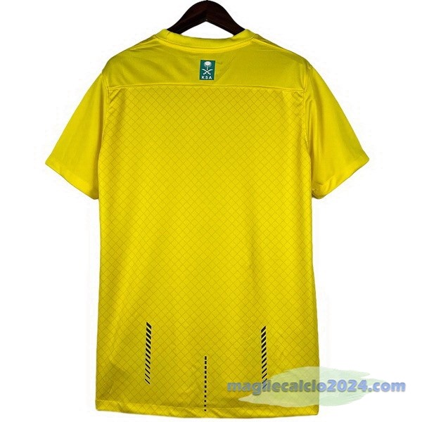 NO.7 Ronaldo Thailandia Prima Maglia Al Nassr 2023 2024 Giallo Poco Prezzo