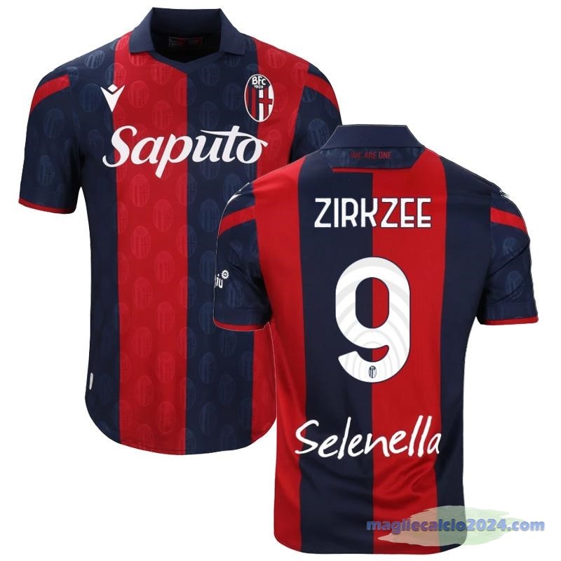 NO.9 ZIRKZEE Thailandia Prima Maglia Bologna 2023 2024 Rosso Poco Prezzo