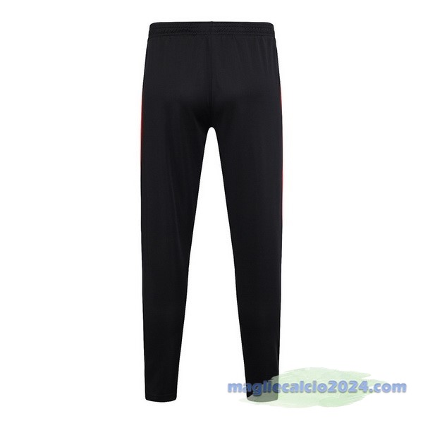 Pantaloni Deportivos AC Milan 2023 2024 Nero I Rosso Poco Prezzo