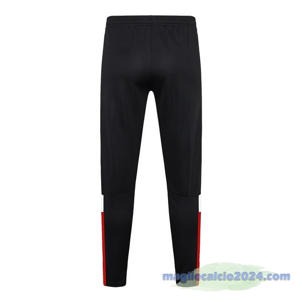 Pantaloni Deportivos AC Milan 2023 2024 Nero Rosso Bianco Poco Prezzo