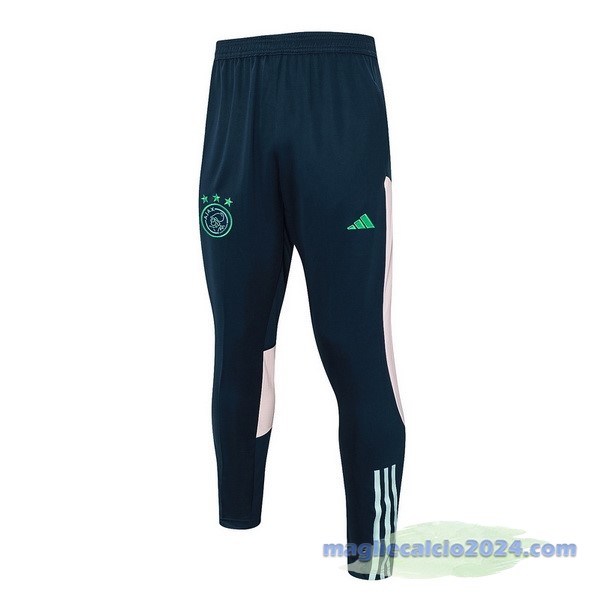 Pantaloni Deportivos Ajax 2023 2024 Blu Navy Rosa Poco Prezzo