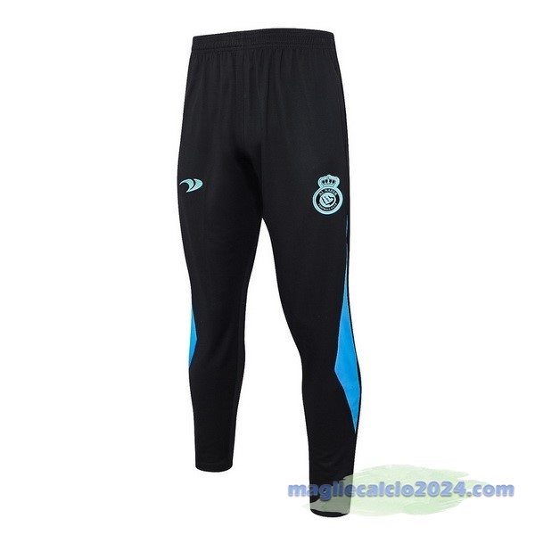 Pantaloni Deportivos Al Nassr 2023 2024 Nero Blu Navy Poco Prezzo