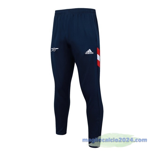 Pantaloni Deportivos Arsenal 2023 2024 Blu Navy Rosso Poco Prezzo
