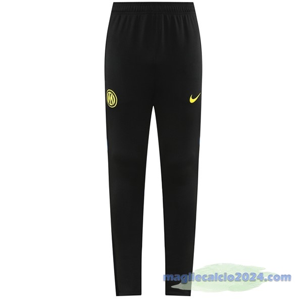 Pantaloni Deportivos Inter Milán 2023 2024 Nero Blu Poco Prezzo