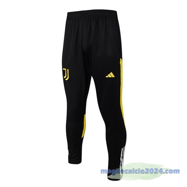 Pantaloni Deportivos Juventus 2023 2024 Nero Giallo Bianco Poco Prezzo